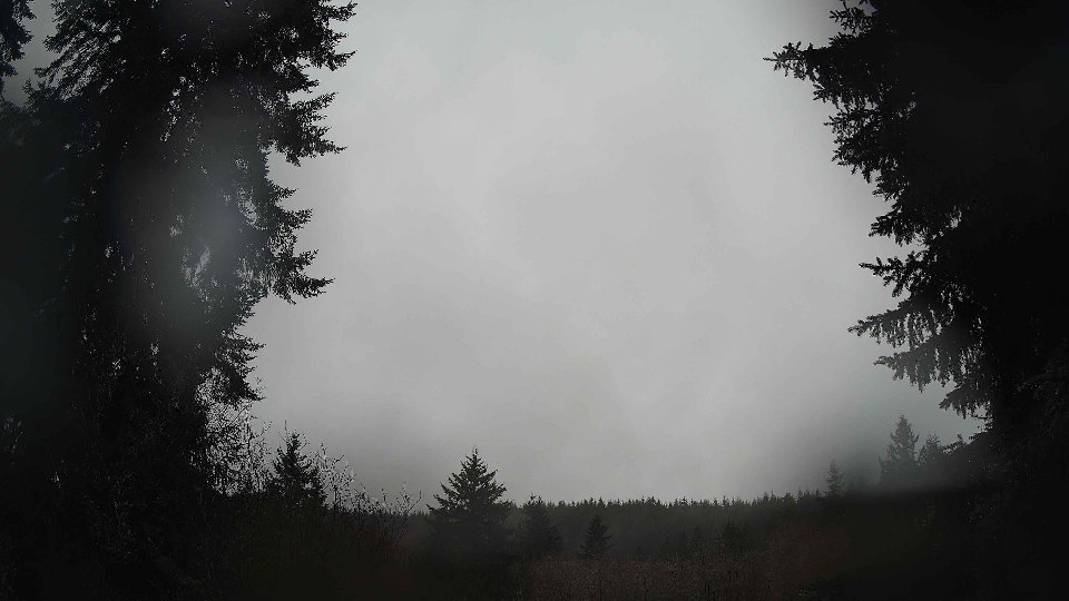 Pacific Northwest skyline timelapse frame from Dec 18th, 2025 at 2:15 PM