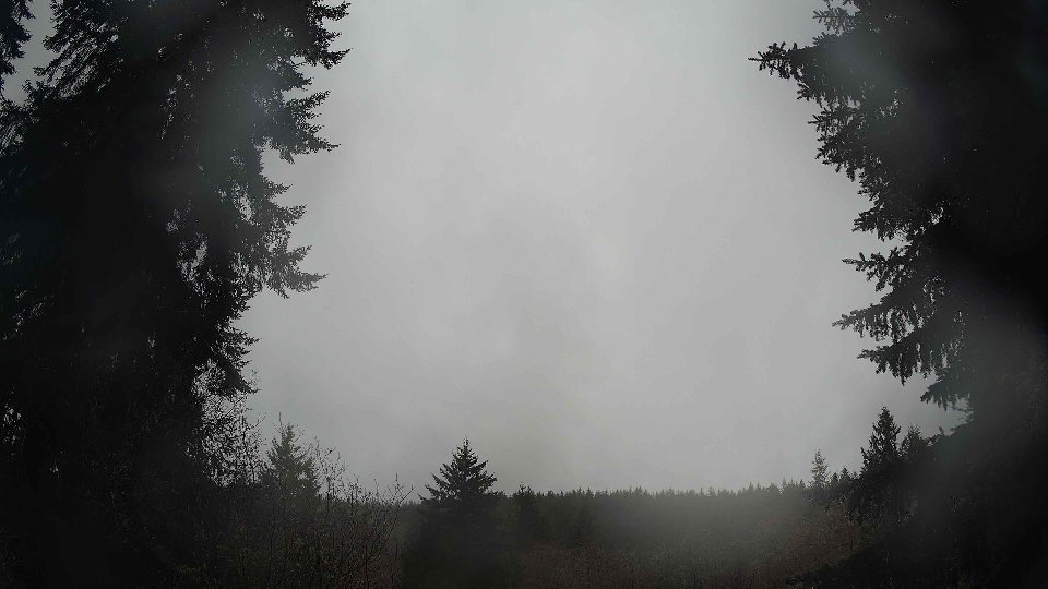 Pacific Northwest skyline timelapse frame from Dec 18th, 2025 at 2:30 PM