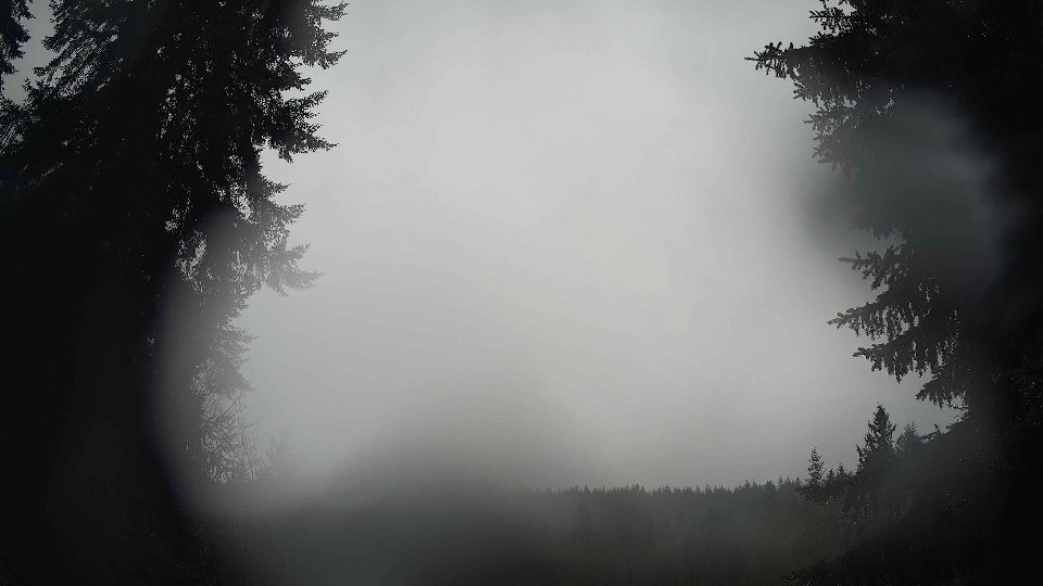 Pacific Northwest skyline timelapse frame from Dec 18th, 2025 at 2:45 PM