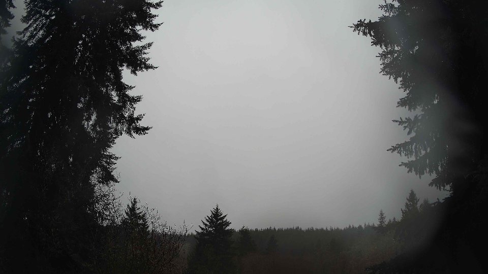 Pacific Northwest skyline timelapse frame from Dec 18th, 2025 at 3:00 PM