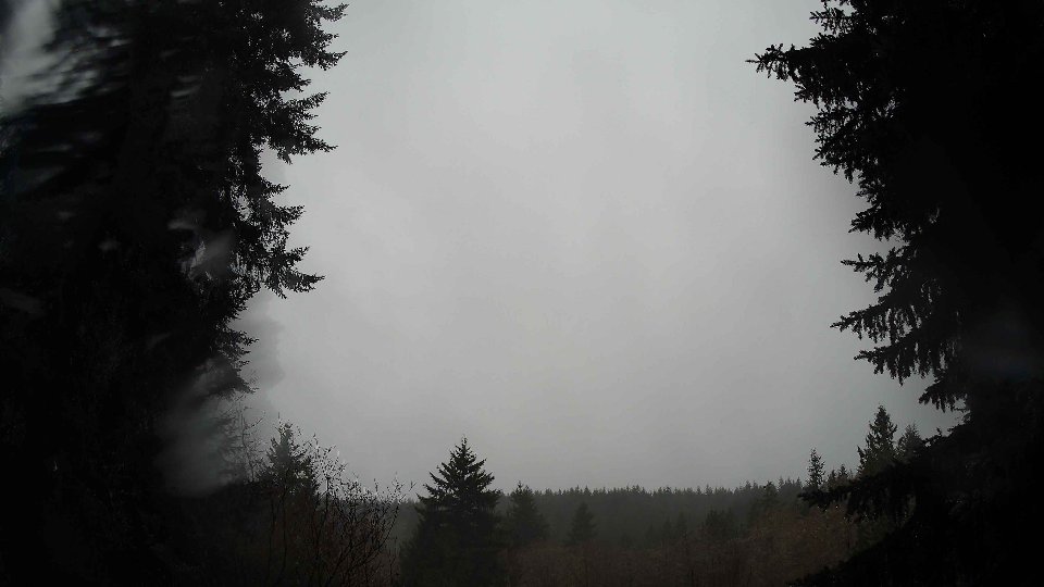 Pacific Northwest skyline timelapse frame from Dec 18th, 2025 at 4:00 PM