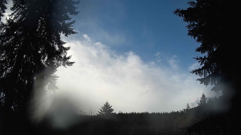 Pacific Northwest skyline timelapse frame from Dec 19th, 2025 at 10:30 AM