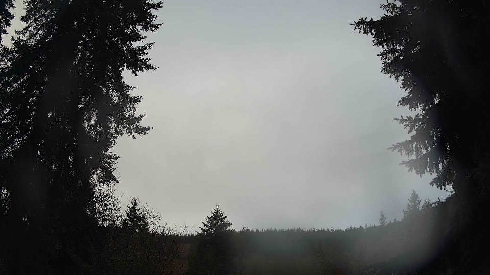 Pacific Northwest skyline timelapse frame from Dec 19th, 2025 at 11:15 AM