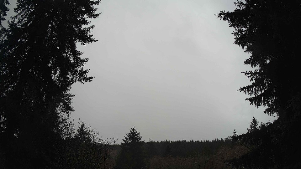 Pacific Northwest skyline timelapse frame from Dec 19th, 2025 at 12:15 PM