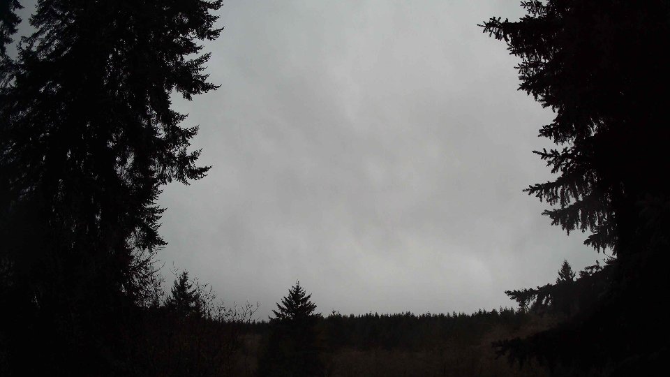 Pacific Northwest skyline timelapse frame from Dec 19th, 2025 at 4:45 PM
