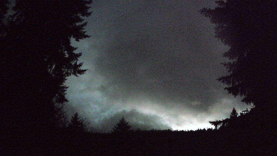 Pacific Northwest skyline timelapse frame from Dec 19th, 2025 at 5:15 PM