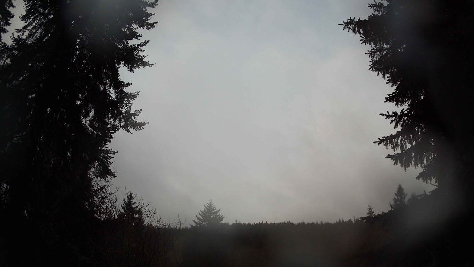 Pacific Northwest skyline timelapse frame from Dec 20th, 2025 at 7:30 AM