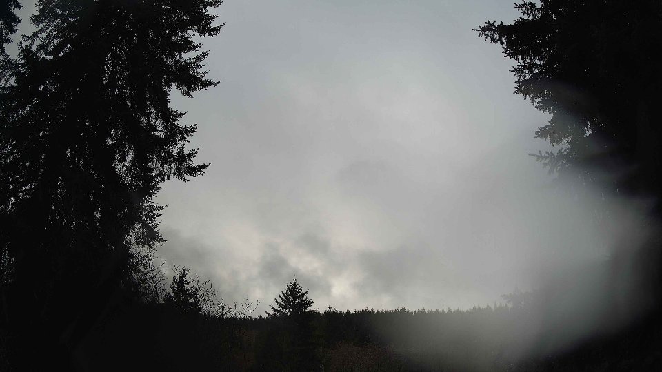 Pacific Northwest skyline timelapse frame from Dec 20th, 2025 at 2:00 PM