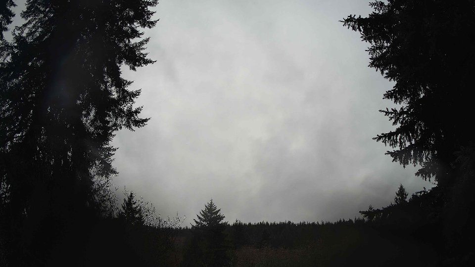 Pacific Northwest skyline timelapse frame from Dec 20th, 2025 at 2:15 PM