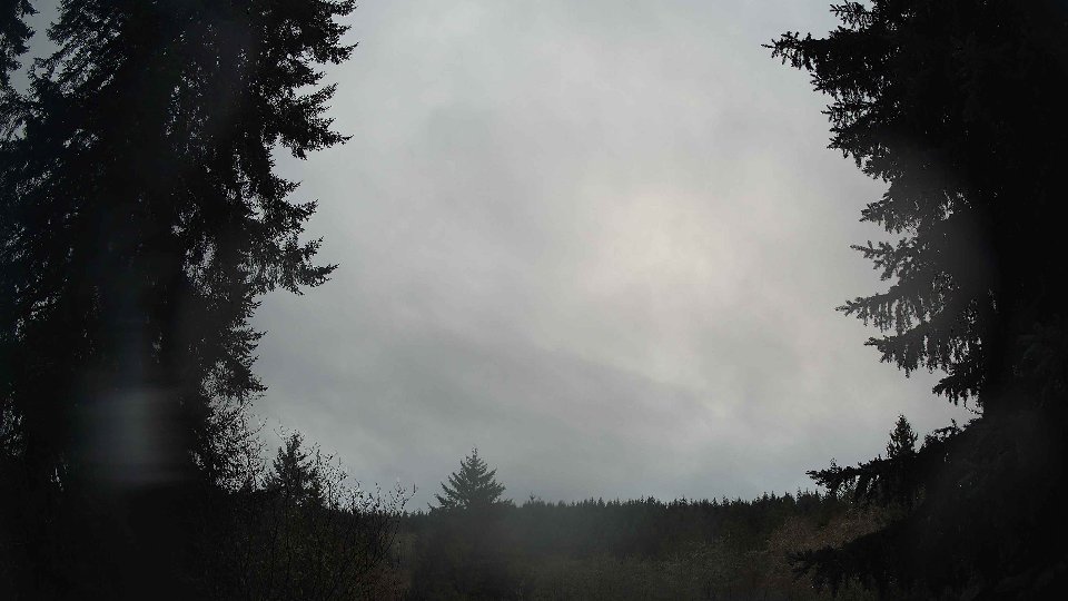 Pacific Northwest skyline timelapse frame from Dec 20th, 2025 at 4:00 PM