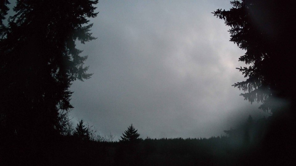 Pacific Northwest skyline timelapse frame from Dec 20th, 2025 at 5:00 PM