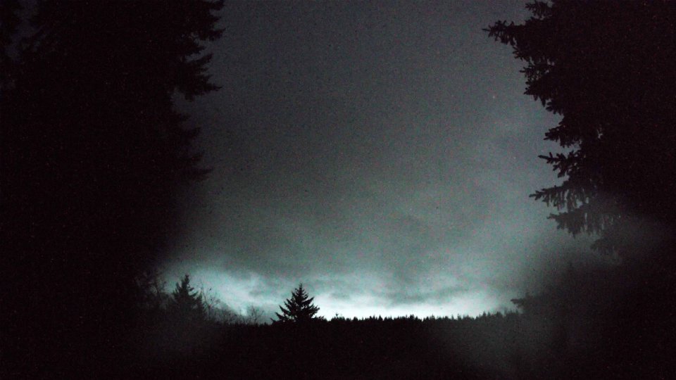 Pacific Northwest skyline timelapse frame from Dec 20th, 2025 at 5:15 PM