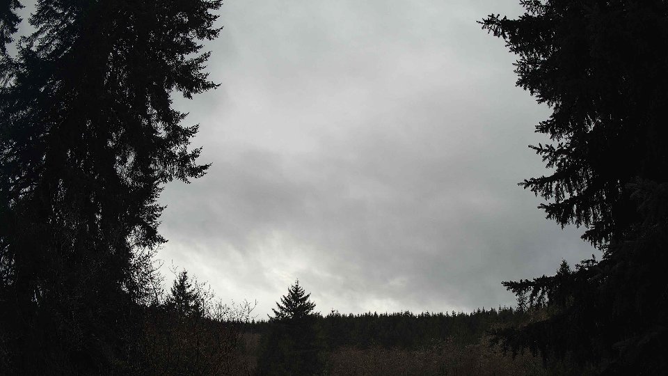 Pacific Northwest skyline timelapse frame from Dec 21st, 2025 at 10:45 AM