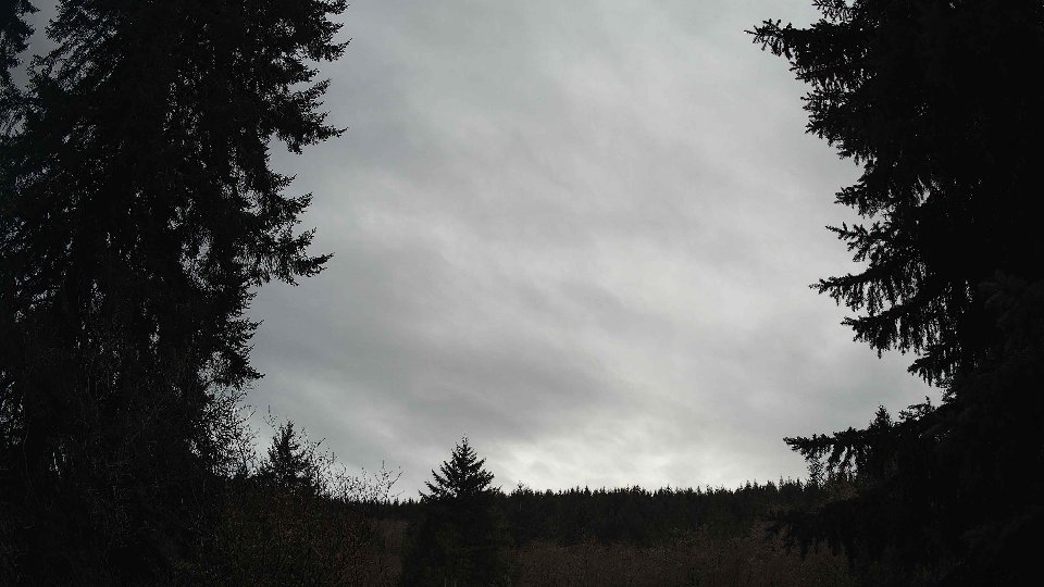 Pacific Northwest skyline timelapse frame from Dec 21st, 2025 at 11:15 AM