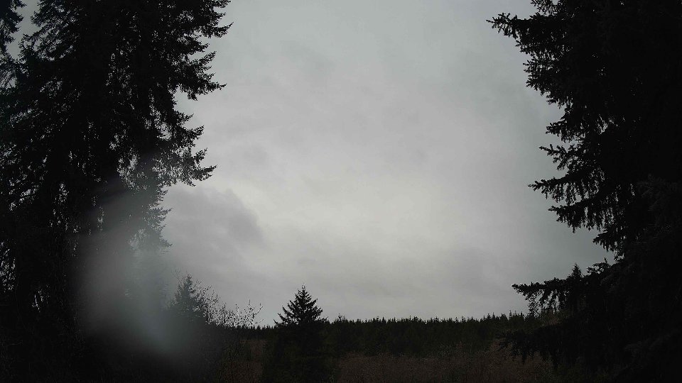 Pacific Northwest skyline timelapse frame from Dec 21st, 2025 at 12:00 PM