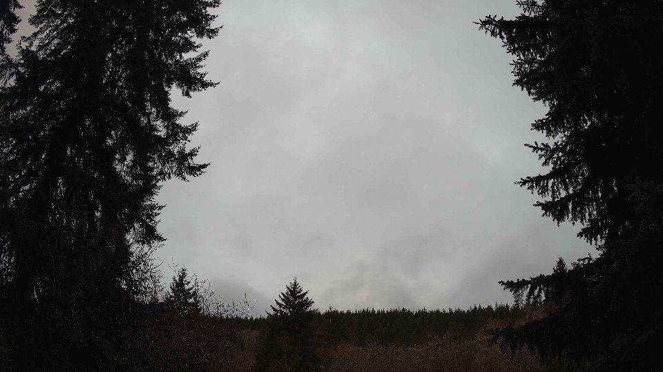 Pacific Northwest skyline timelapse frame from Dec 21st, 2025 at 4:00 PM