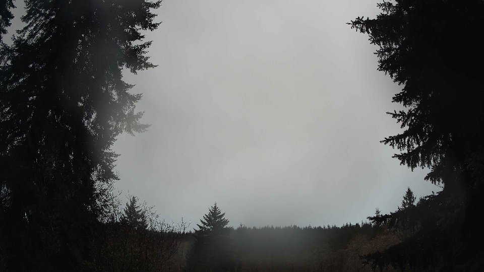 Pacific Northwest skyline timelapse frame from Dec 22nd, 2025 at 4:15 PM