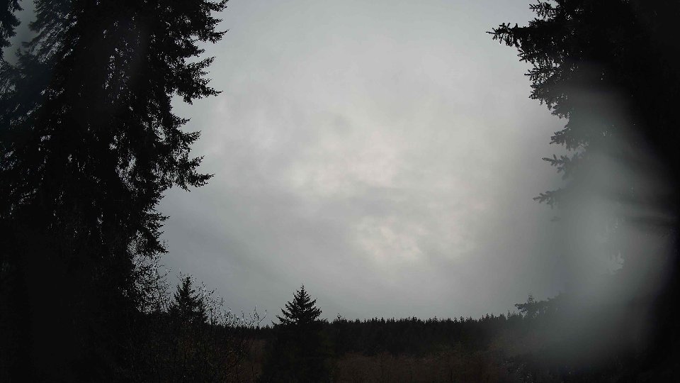 Pacific Northwest skyline timelapse frame from Dec 22nd, 2025 at 4:30 PM