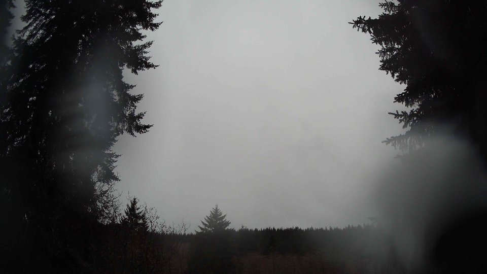 Pacific Northwest skyline timelapse frame from Dec 22nd, 2025 at 4:45 PM