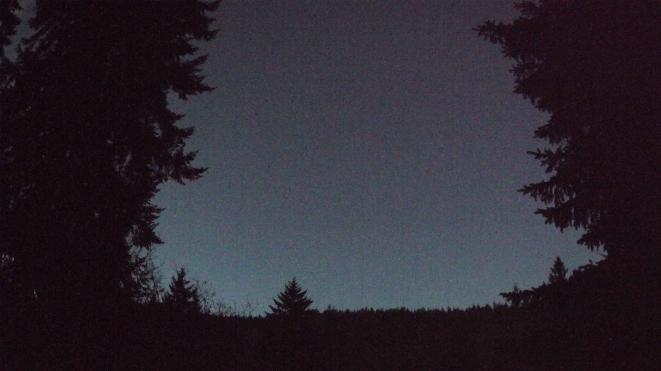 Pacific Northwest skyline timelapse frame from Dec 22nd, 2025 at 7:07 AM