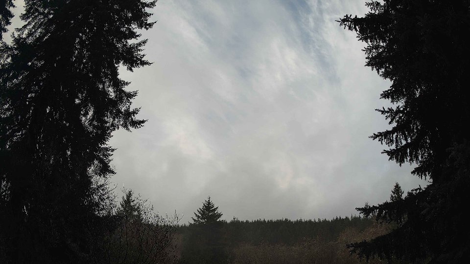 Pacific Northwest skyline timelapse frame from Dec 23rd, 2025 at 9:30 AM