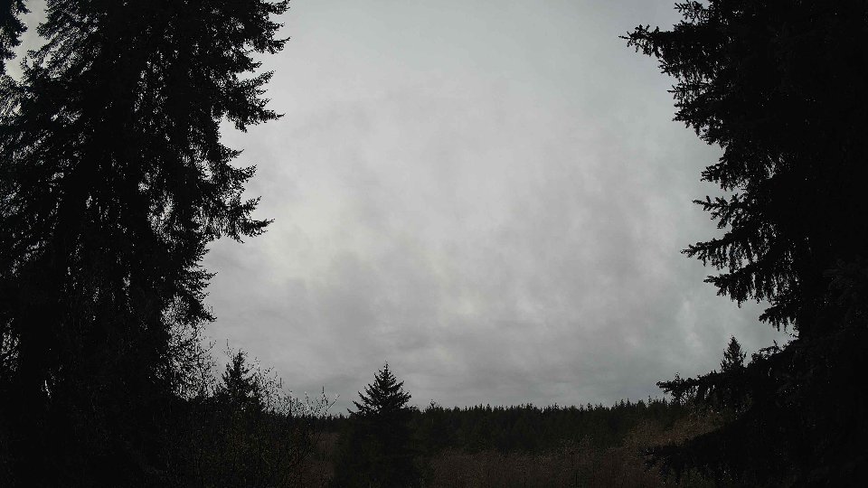 Pacific Northwest skyline timelapse frame from Dec 23rd, 2025 at 11:30 AM