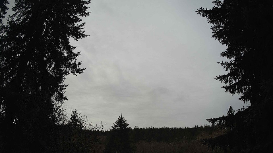 Pacific Northwest skyline timelapse frame from Dec 23rd, 2025 at 1:00 PM