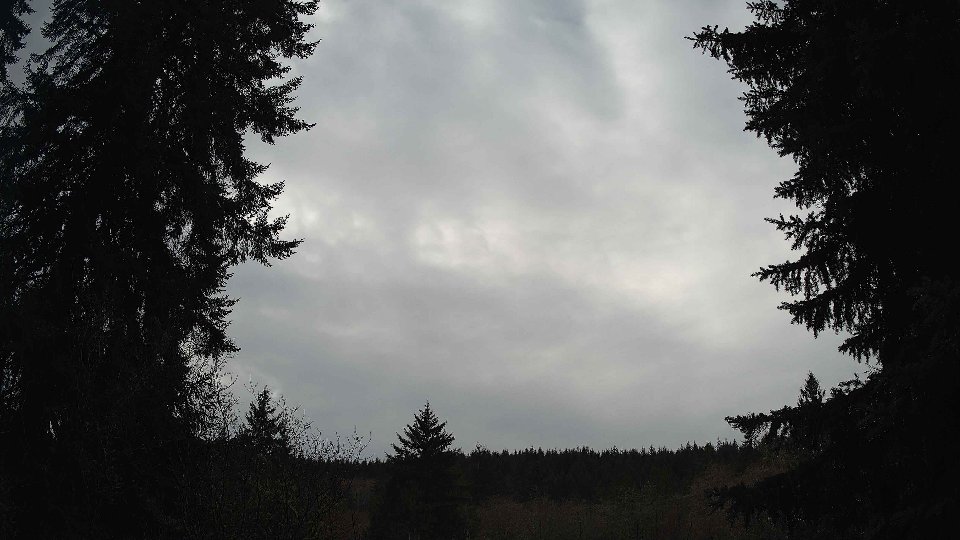 Pacific Northwest skyline timelapse frame from Dec 23rd, 2025 at 2:15 PM