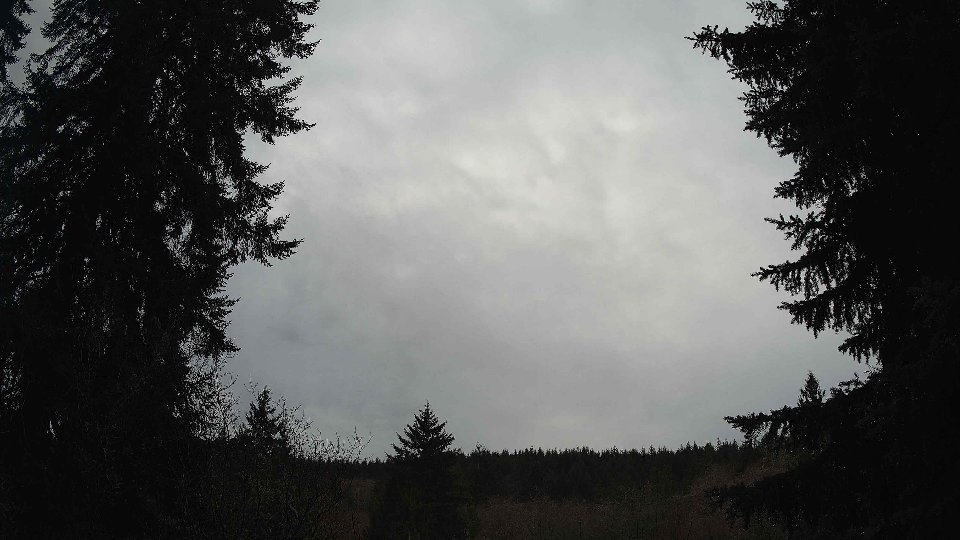 Pacific Northwest skyline timelapse frame from Dec 23rd, 2025 at 2:30 PM