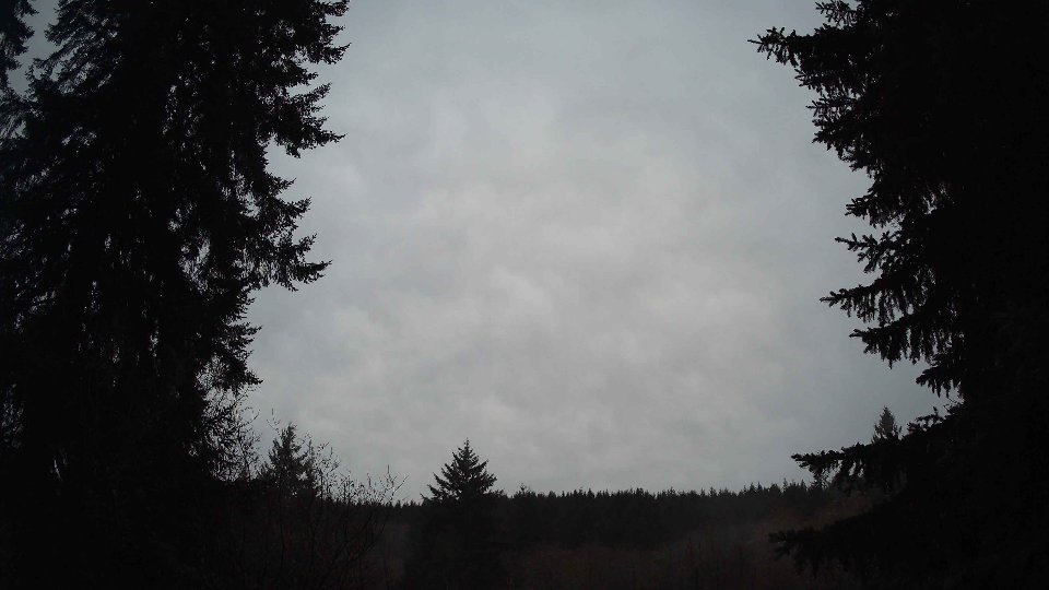 Pacific Northwest skyline timelapse frame from Dec 23rd, 2025 at 4:45 PM