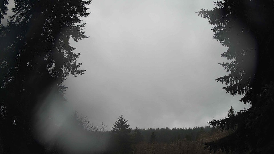 Pacific Northwest skyline timelapse frame from Dec 24th, 2025 at 9:15 AM
