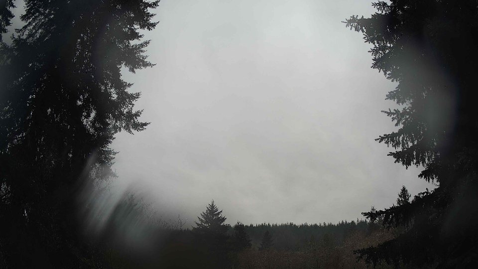 Pacific Northwest skyline timelapse frame from Dec 24th, 2025 at 9:30 AM