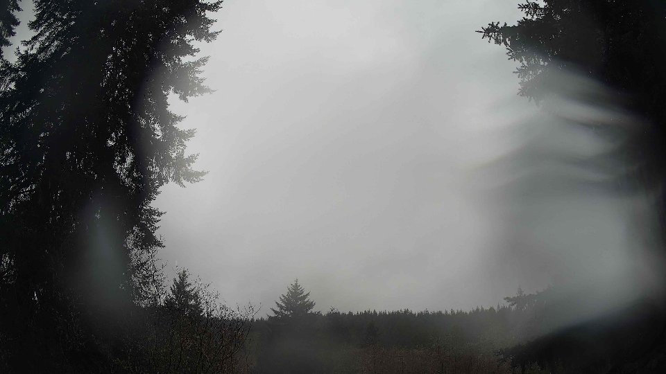 Pacific Northwest skyline timelapse frame from Dec 24th, 2025 at 10:00 AM