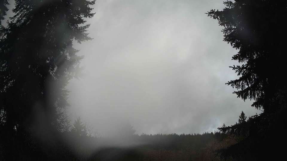 Pacific Northwest skyline timelapse frame from Dec 24th, 2025 at 10:45 AM