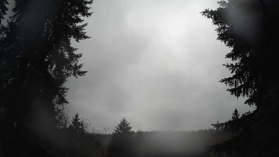 Pacific Northwest skyline timelapse frame from Dec 24th, 2025 at 11:45 AM
