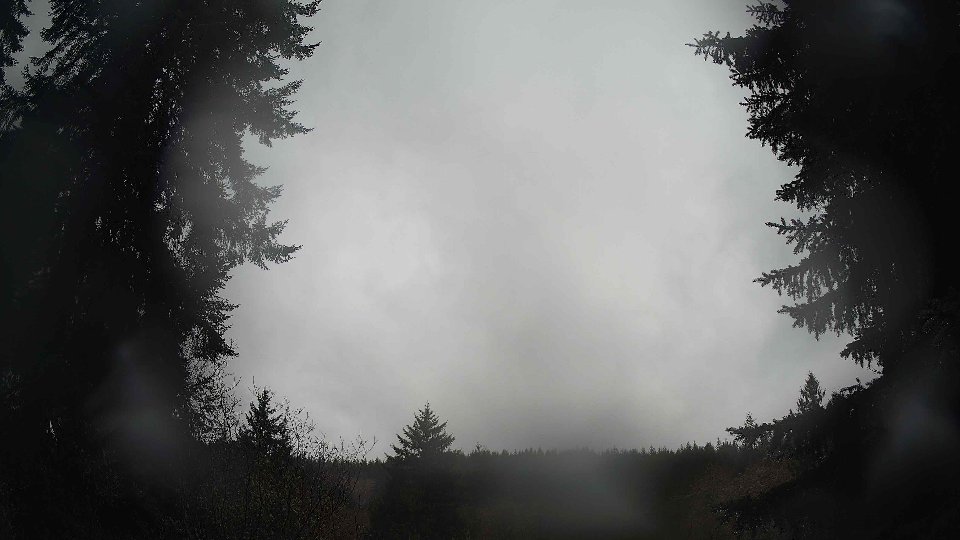 Pacific Northwest skyline timelapse frame from Dec 24th, 2025 at 12:00 PM