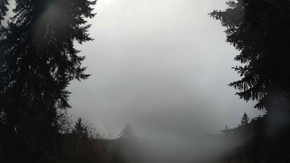 Pacific Northwest skyline timelapse frame from Dec 24th, 2025 at 2:15 PM