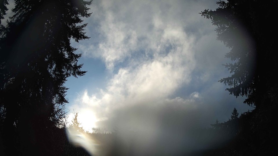 Pacific Northwest skyline timelapse frame from Dec 24th, 2025 at 2:30 PM