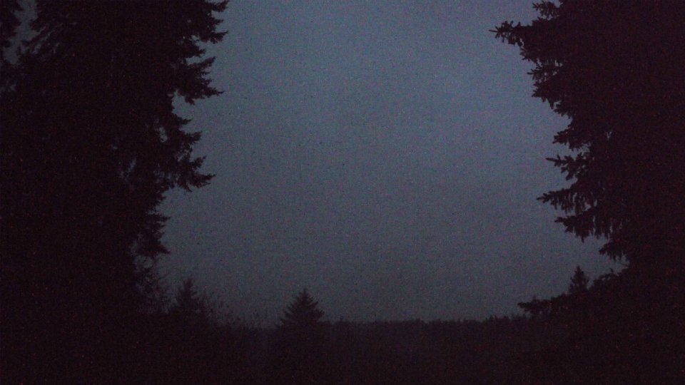 Pacific Northwest skyline timelapse frame from Dec 25th, 2025 at 7:15 AM