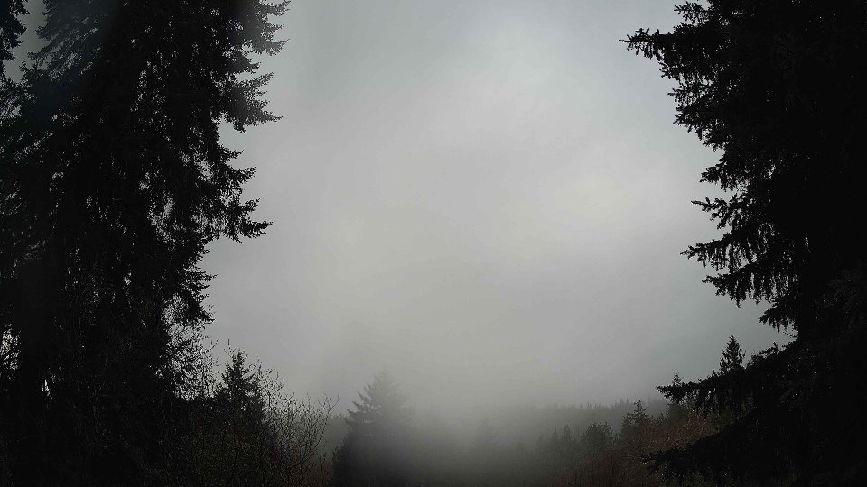 Pacific Northwest skyline timelapse frame from Dec 25th, 2025 at 10:15 AM