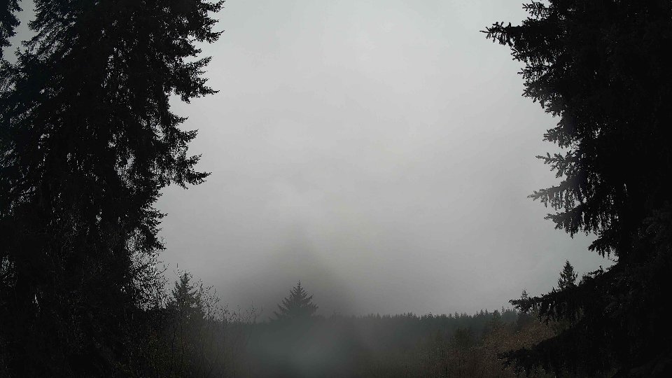 Pacific Northwest skyline timelapse frame from Dec 25th, 2025 at 11:15 AM