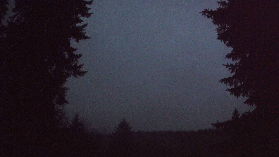 Pacific Northwest skyline timelapse frame from Dec 25th, 2025 at 7:14 AM