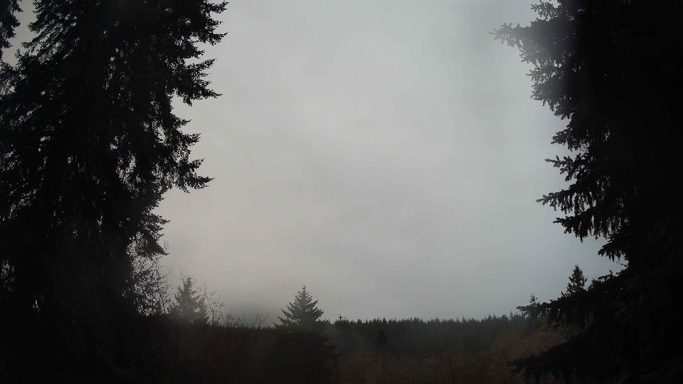 Pacific Northwest skyline timelapse frame from Dec 26th, 2025 at 8:00 AM