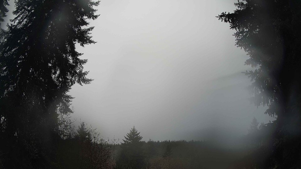 Pacific Northwest skyline timelapse frame from Dec 26th, 2025 at 9:15 AM