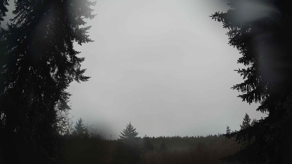 Pacific Northwest skyline timelapse frame from Dec 26th, 2025 at 9:30 AM