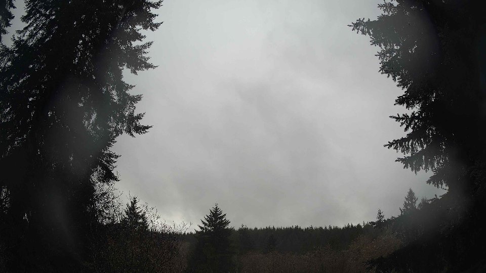 Pacific Northwest skyline timelapse frame from Dec 26th, 2025 at 11:00 AM