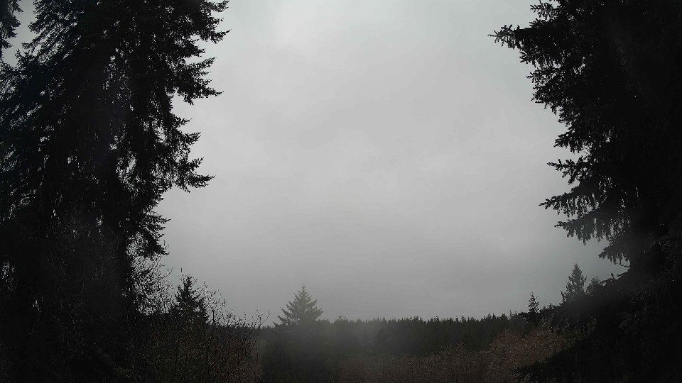 Pacific Northwest skyline timelapse frame from Dec 26th, 2025 at 11:45 AM