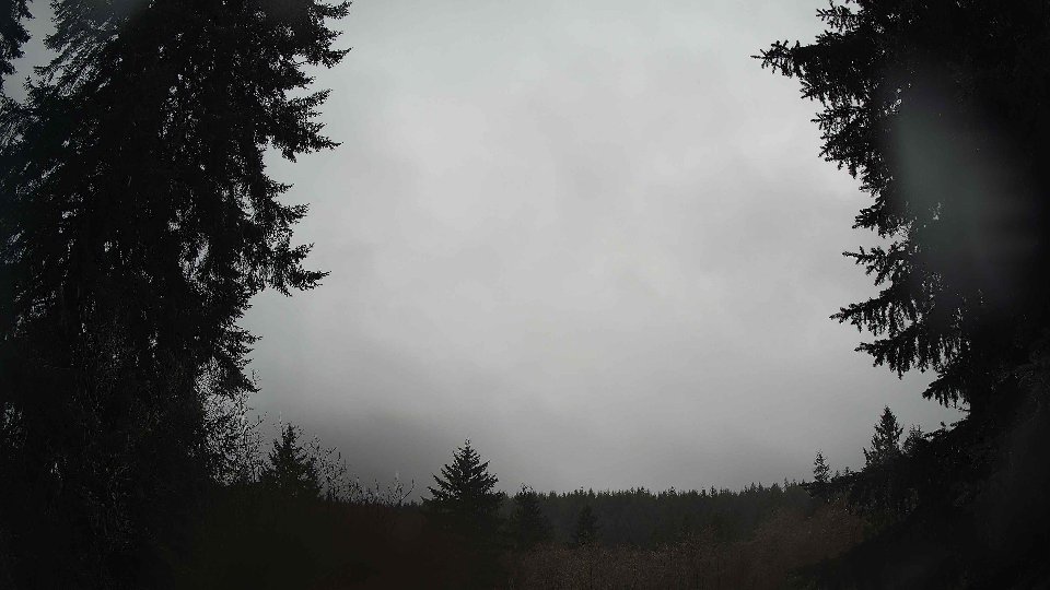 Pacific Northwest skyline timelapse frame from Dec 26th, 2025 at 12:00 PM
