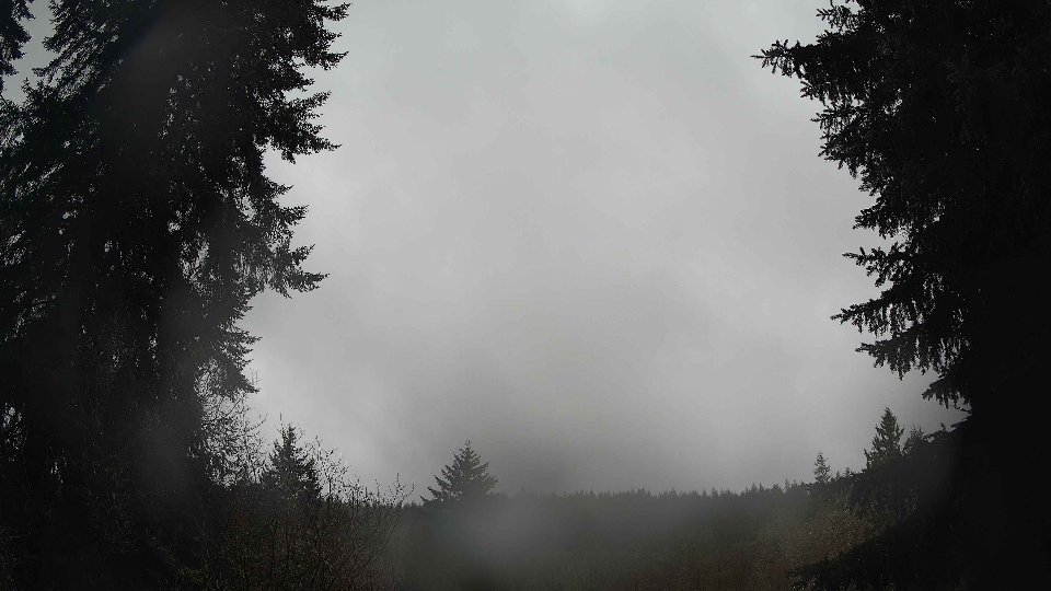 Pacific Northwest skyline timelapse frame from Dec 26th, 2025 at 12:45 PM