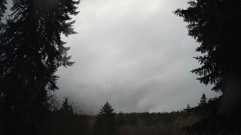 Pacific Northwest skyline timelapse frame from Dec 26th, 2025 at 2:00 PM